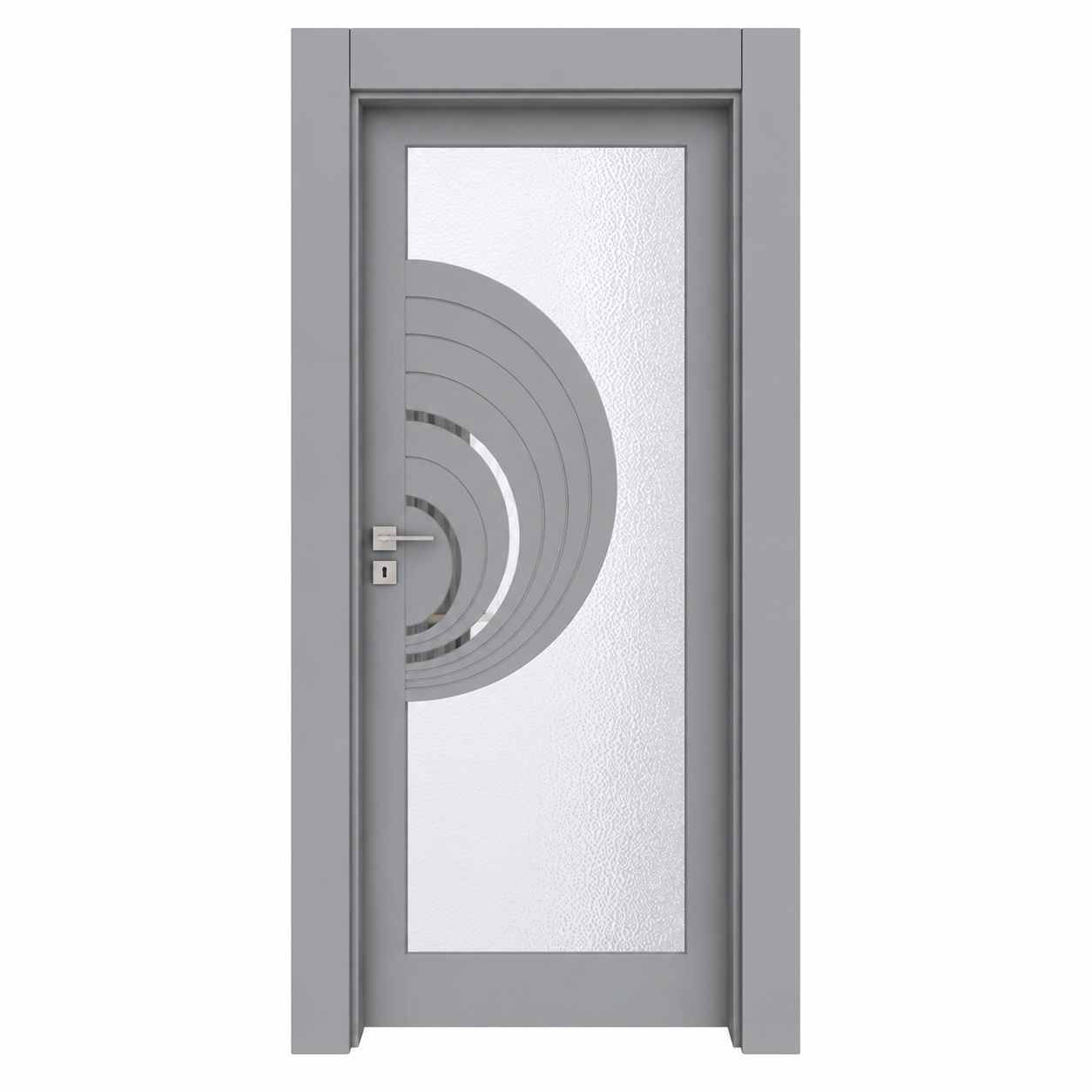 BY-6005V Porte intérieure Laqué Vitrée